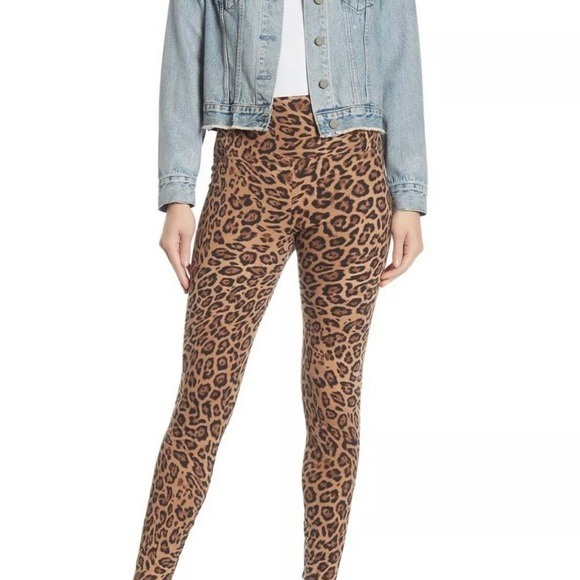 Love Fire Womens Leopard Print Skinny 